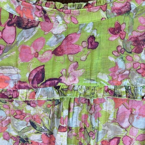 Zac & Rachel Woman Top Floral Flowy Size 2X - Picture 7 of 10